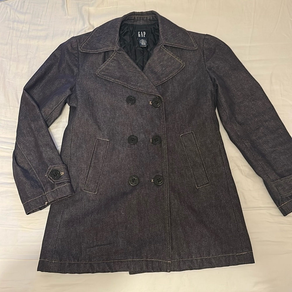 Gap Denim Peacoat